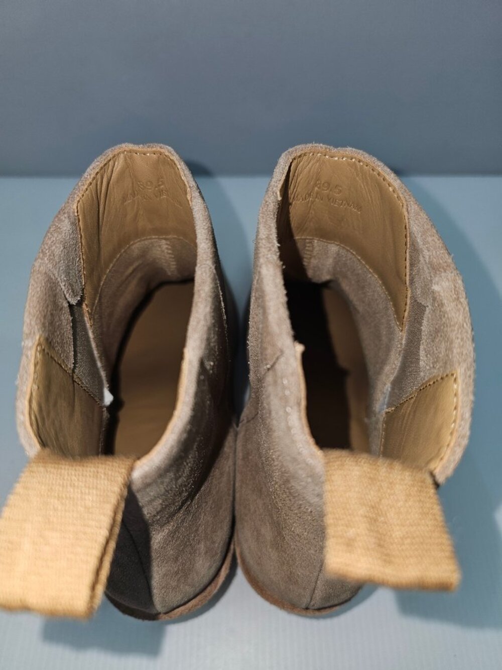 Rag & Bone Dart Pointed Toe Ankle Boot Womens EU 39.5 Brown Suede Block Heel - Picture 10 of 15